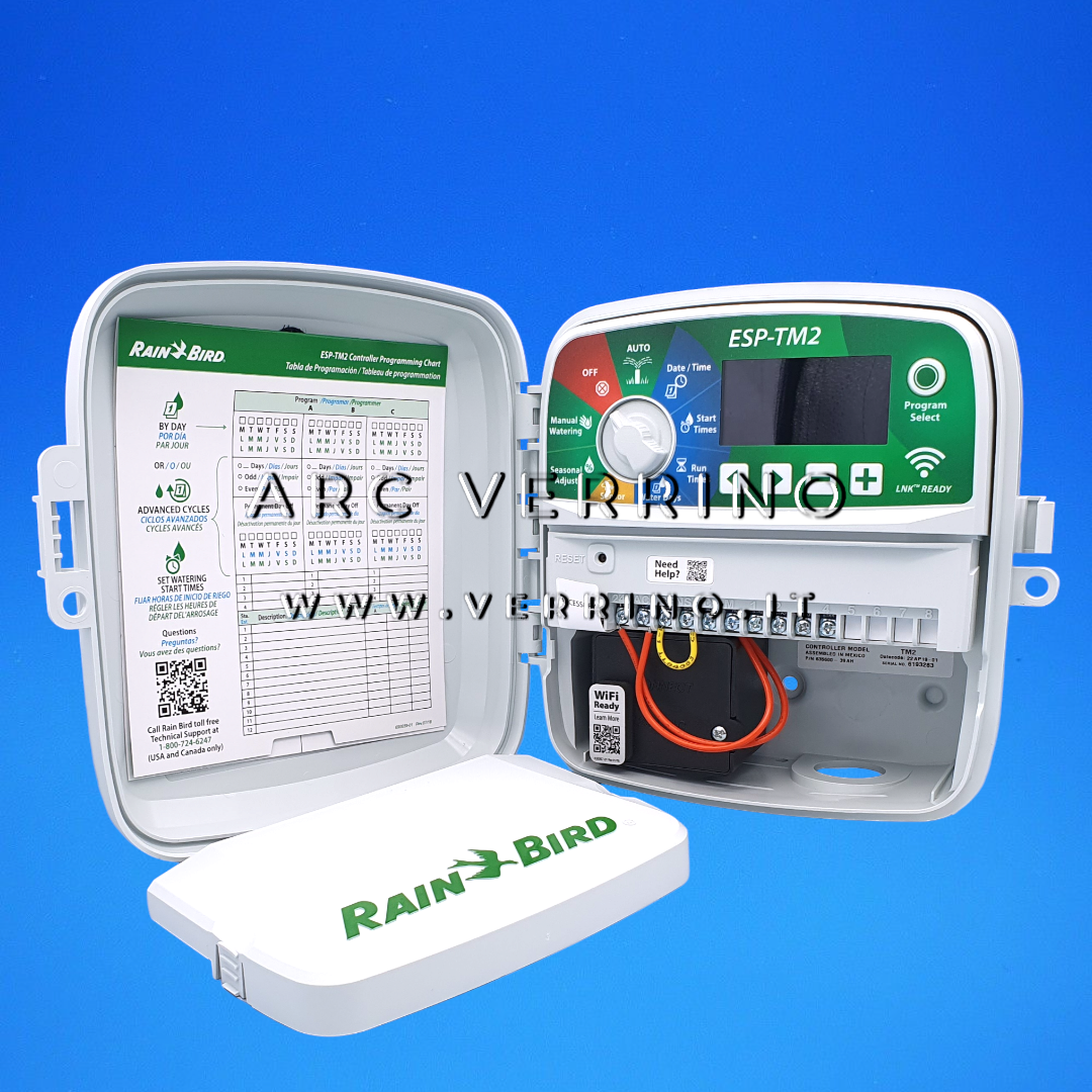 Centralina irrigazione Rain Bird ESP-TM2-4 - 4 zone | da esterno