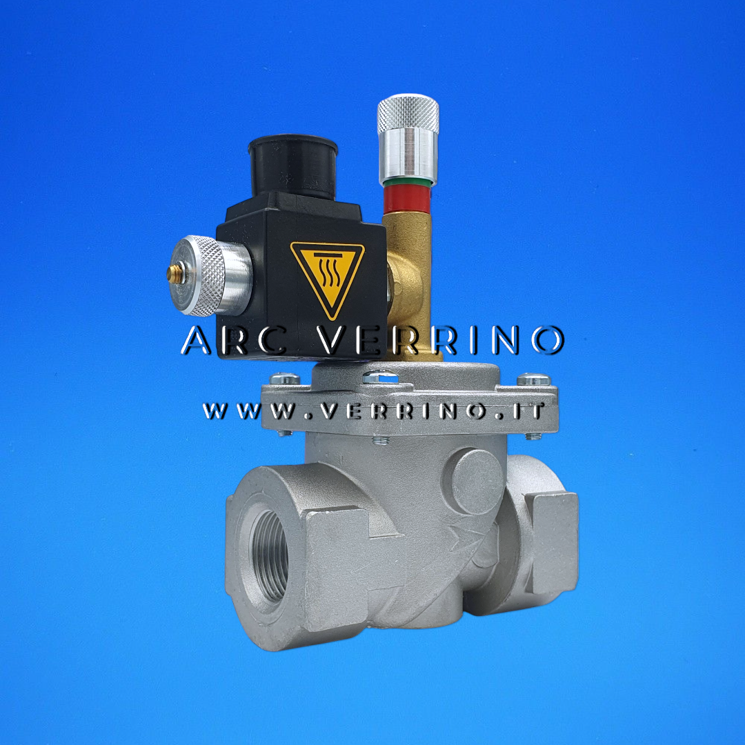 Elettrovalvola gas Giuliani Anello EV20 - 3/4 F | 010.0181.001 - a riarmo manuale_2