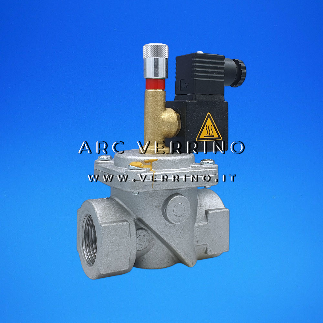 Elettrovalvola gas Giuliani Anello MSV100 - 1 F | 010.0082.001 - a riarmo manuale_2
