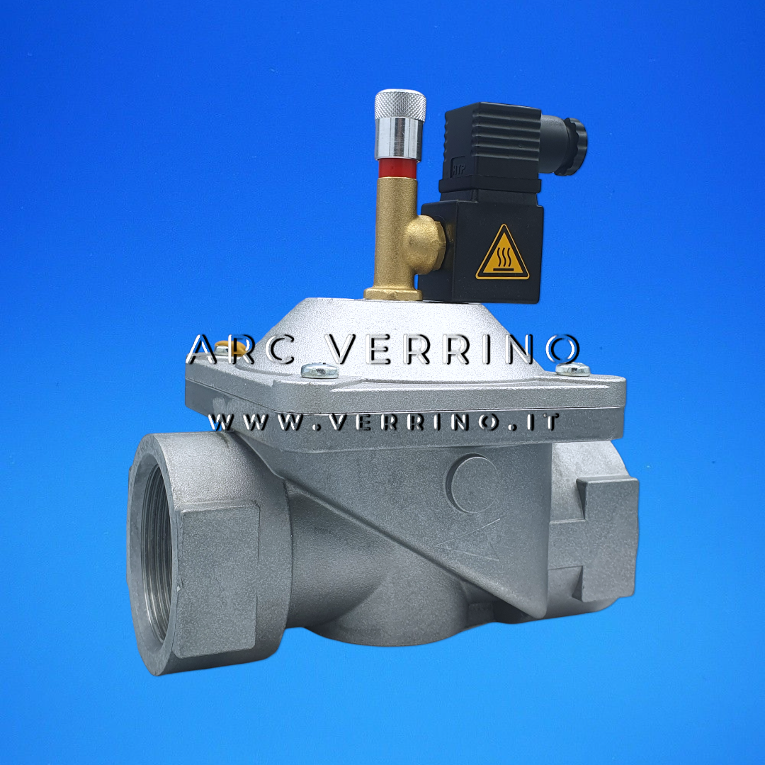 Elettrovalvola gas Giuliani Anello MSV200 - 2 F | 010.0085.001 - a riarmo manuale_2