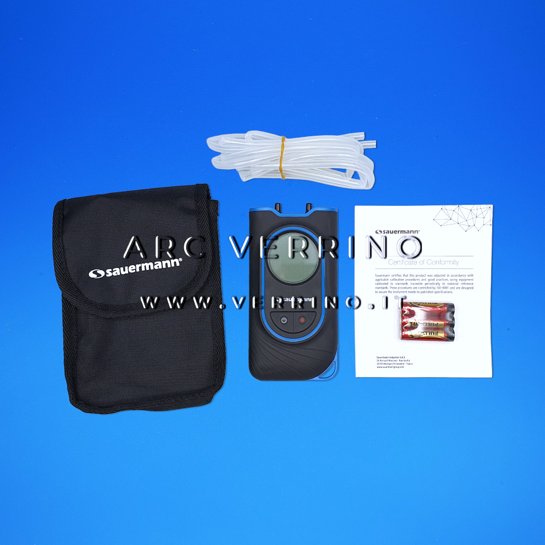 Mamometro digitale Sauermann SI-PM3 | pressione differenziale con supporto magnetico +/- 150 hPaA_2