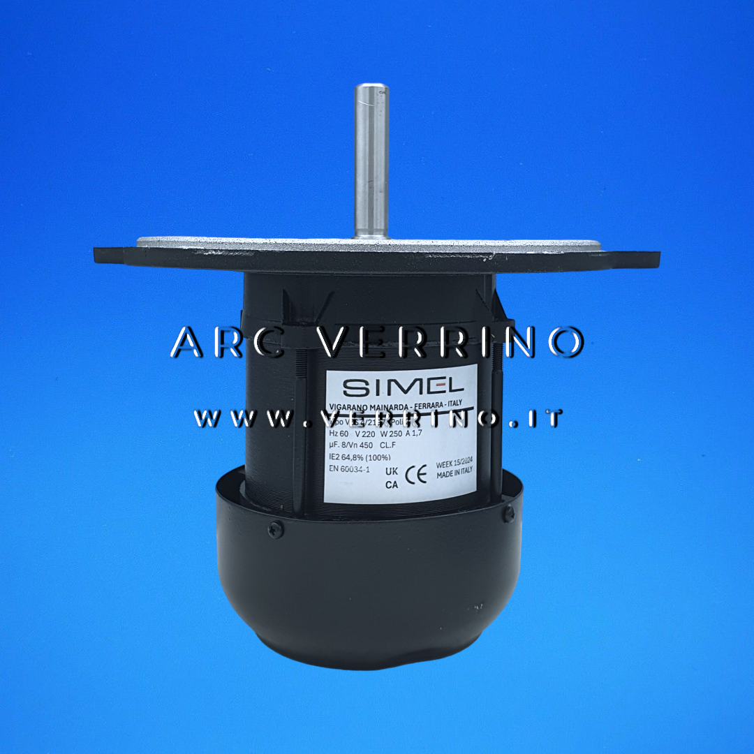 Motore Simel VZS 4/2197 con condensatore e ventola di raffreddamento (senza cavo) - 60 Hz | Simel