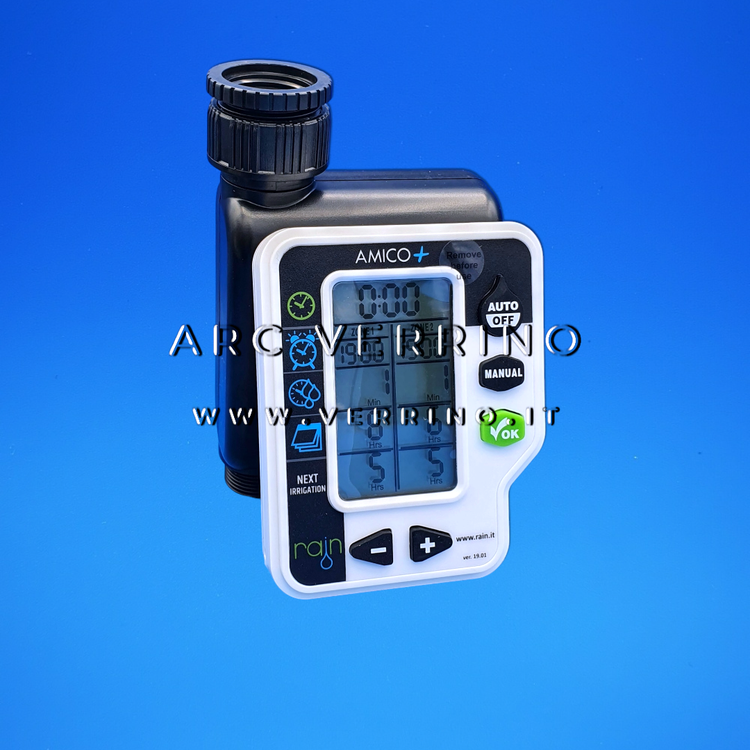 Centralina irrigazione Rain AMICO+ 2 - 2 zone | da rubinetto
