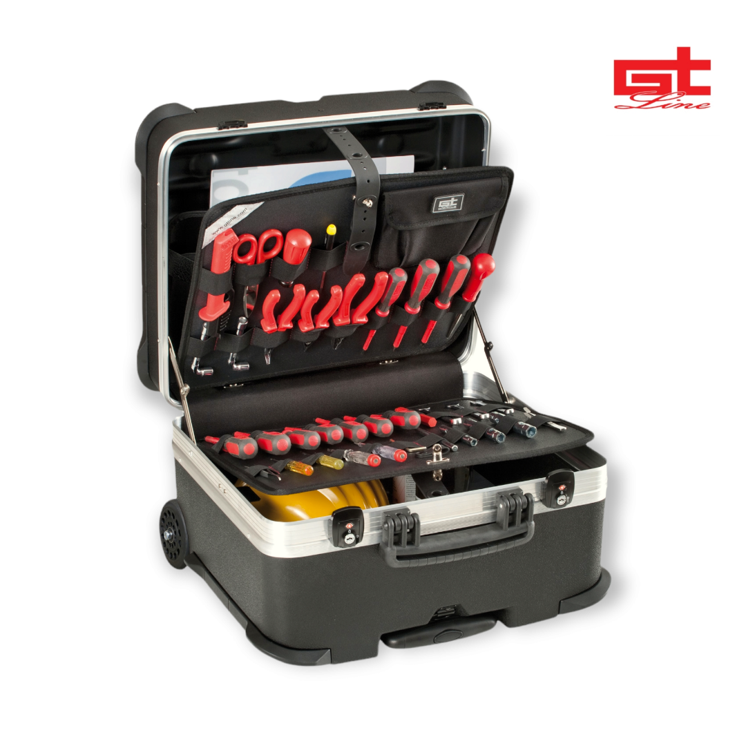 Valigia trolley porta utensili in polietilene ad alto spessore | GT Line ROCK TURTLE PEL
