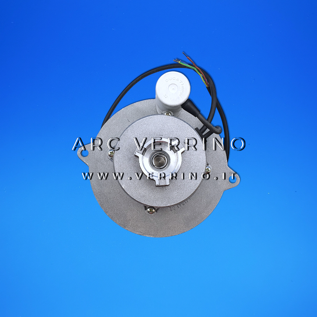 Motore Simel CD 77A/2042-32 con condensatore e attacco ausiliare posteriore (con cavo fisso) - 50/60 Hz | Simel 1410218211289