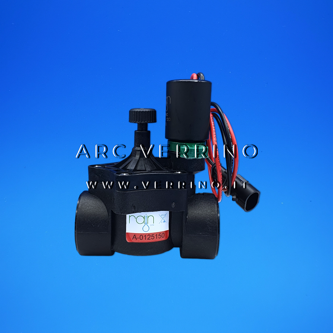 Elettrovalvola per irrigazione - RN 150 FC (connettore AMP) - 9 Vdc - 1'' F | Rain 164.4500911