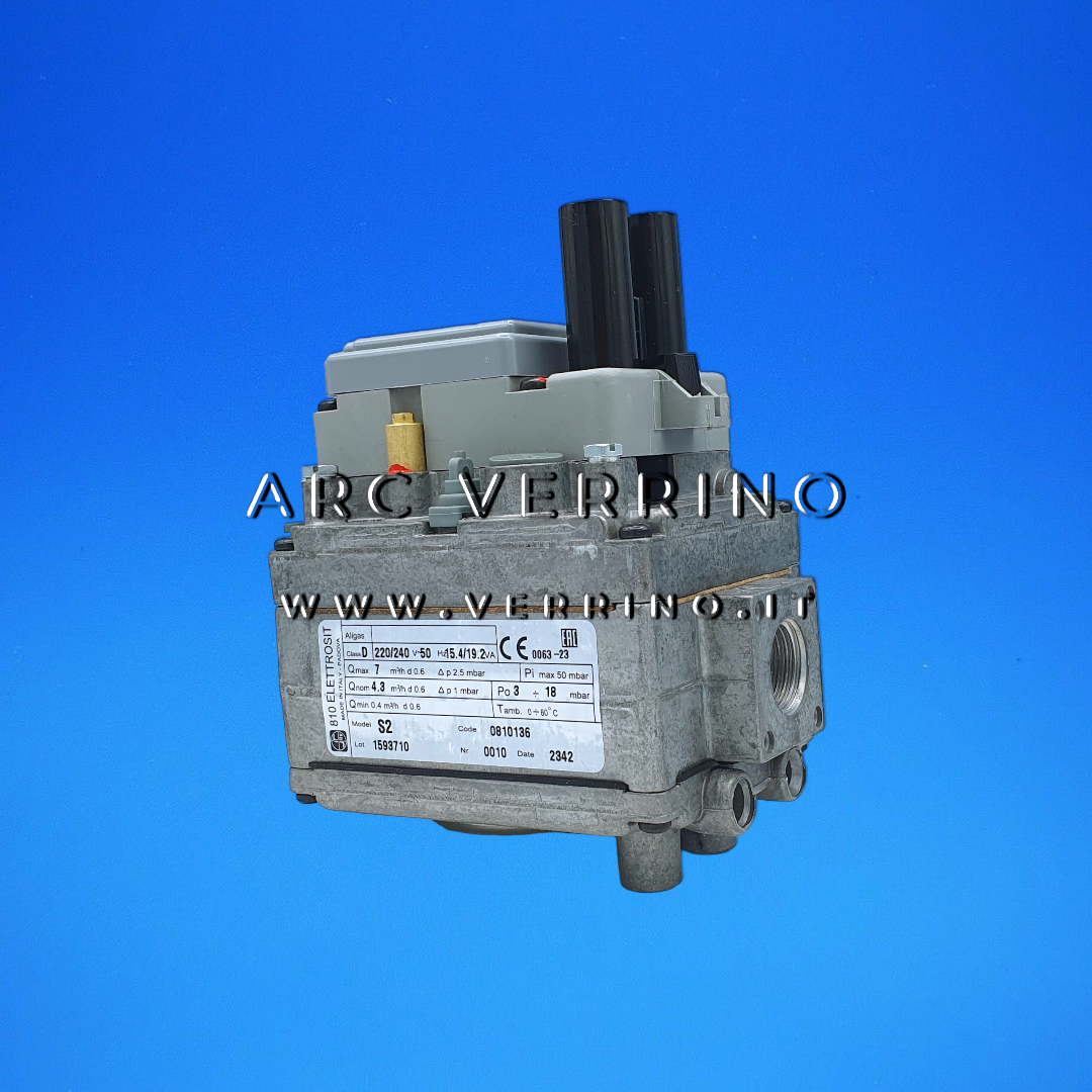 Valvola gas ELETTROSIT 810 - modello S2 | Sit 0.810.136_1