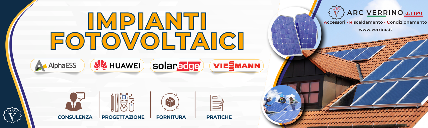 ARC VERRINO  ROMA - REALIZZAZIONE IMPIANTI FOTOVOLTAICI