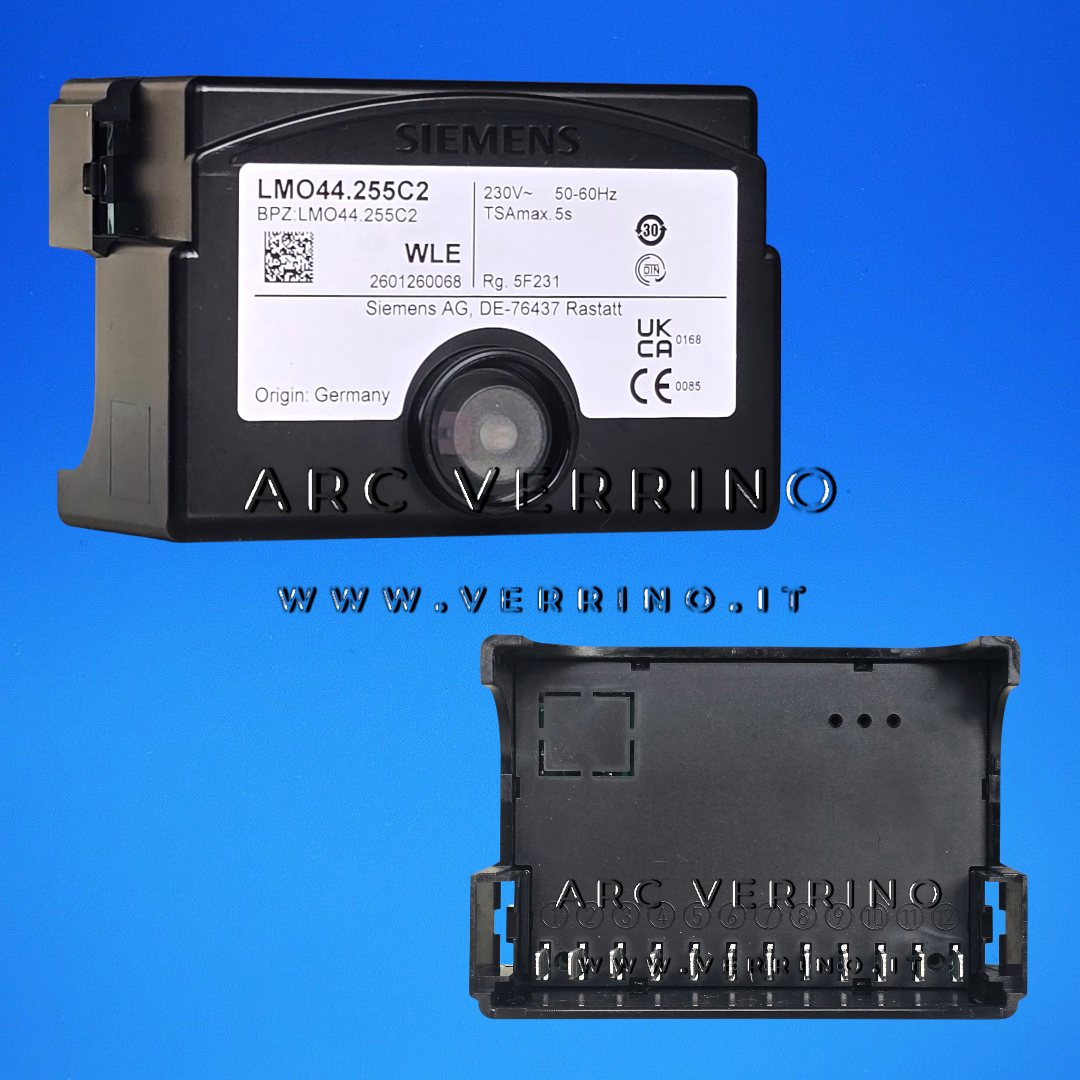 Apparecchiatura Siemens LMO44.255C2 | TSA= 5s - ARC VERRINO