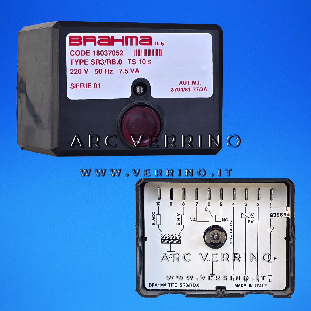 Apparecchiatura di sicurezza Brahma SR3/RB.0 - 18037052 | TS= 10s