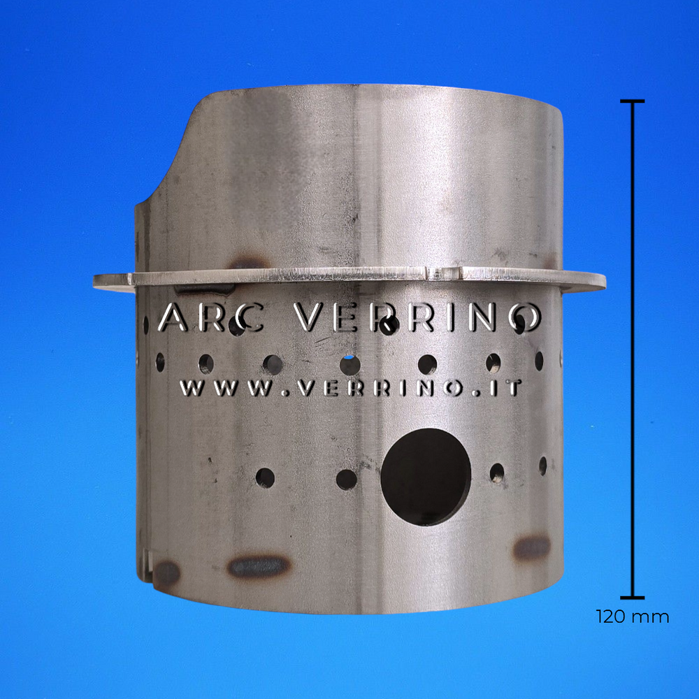 Braciere in acciaio Laminox TB-24BR - Diam. 115 mm | per stufa a pellet_4