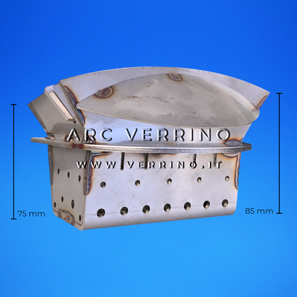 Braciere in acciaio MCZ 43640131 | completo - per stufa a pellet