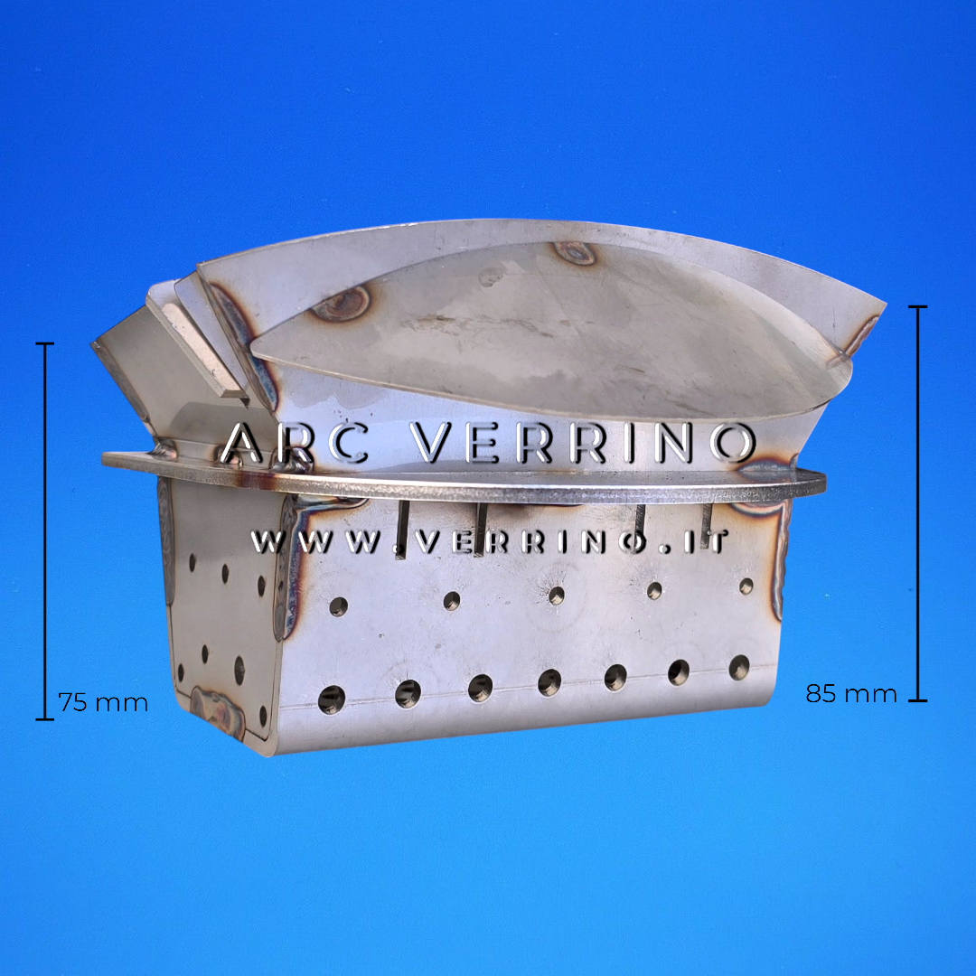 Braciere in acciaio MCZ 43640131 | completo - per stufa a pellet