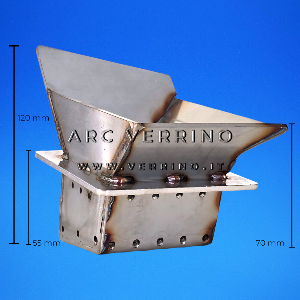 Braciere in acciaio Ravelli 071-07-002S | per stufa a pellet