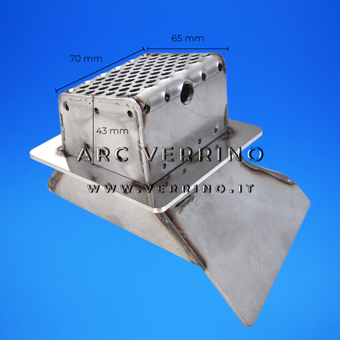 Braciere in acciaio Ravelli 071-07-002S | per stufa a pellet_2