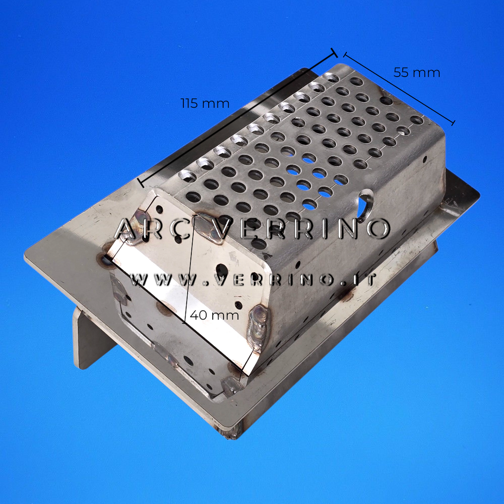 Braciere in acciaio Ravelli 120-07-001S | per stufa a pellet_2