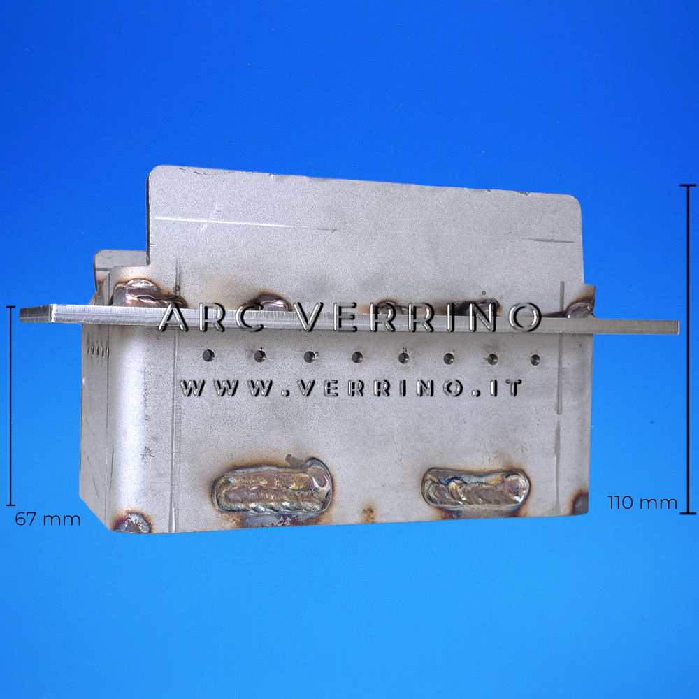 Braciere in acciaio Ravelli 160-07-001S | per stufa a pellet