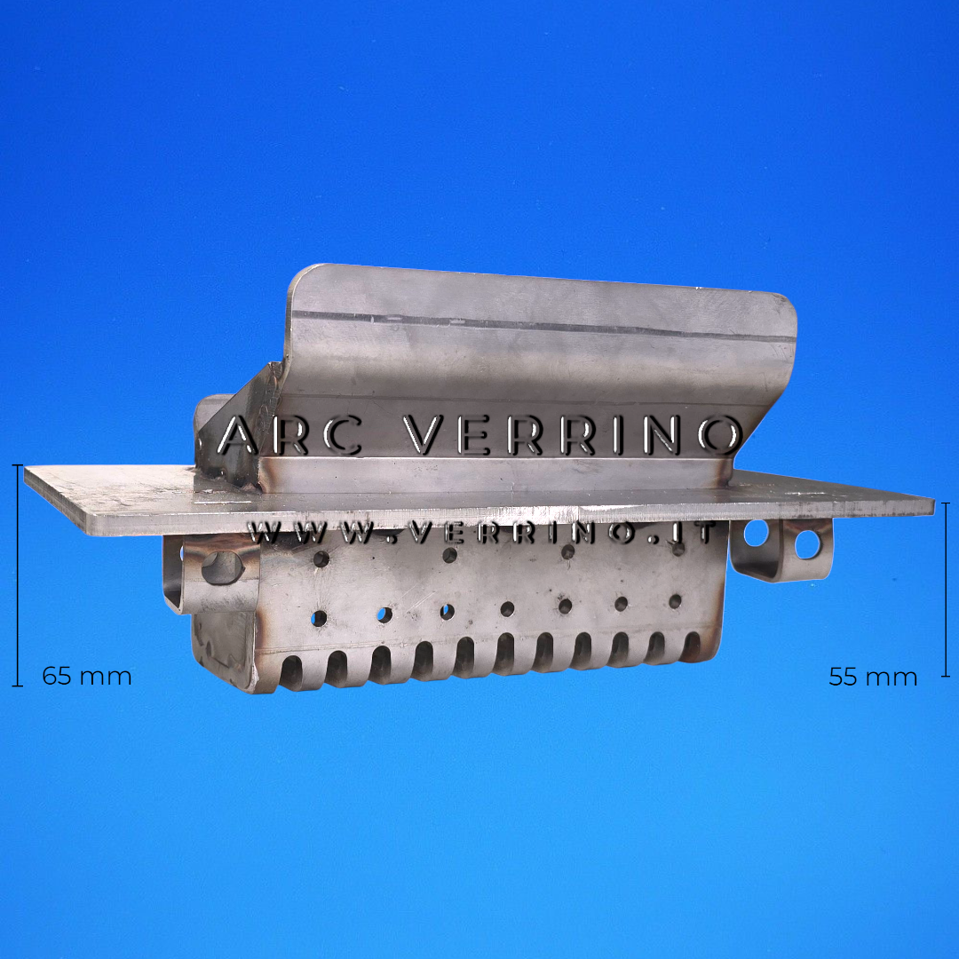 Braciere in acciaio Ravelli 280-07-101S | per stufa a pellet