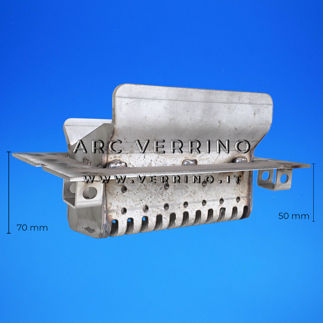 Braciere in acciaio Ravelli 38000-07-101 | per stufa a pellet
