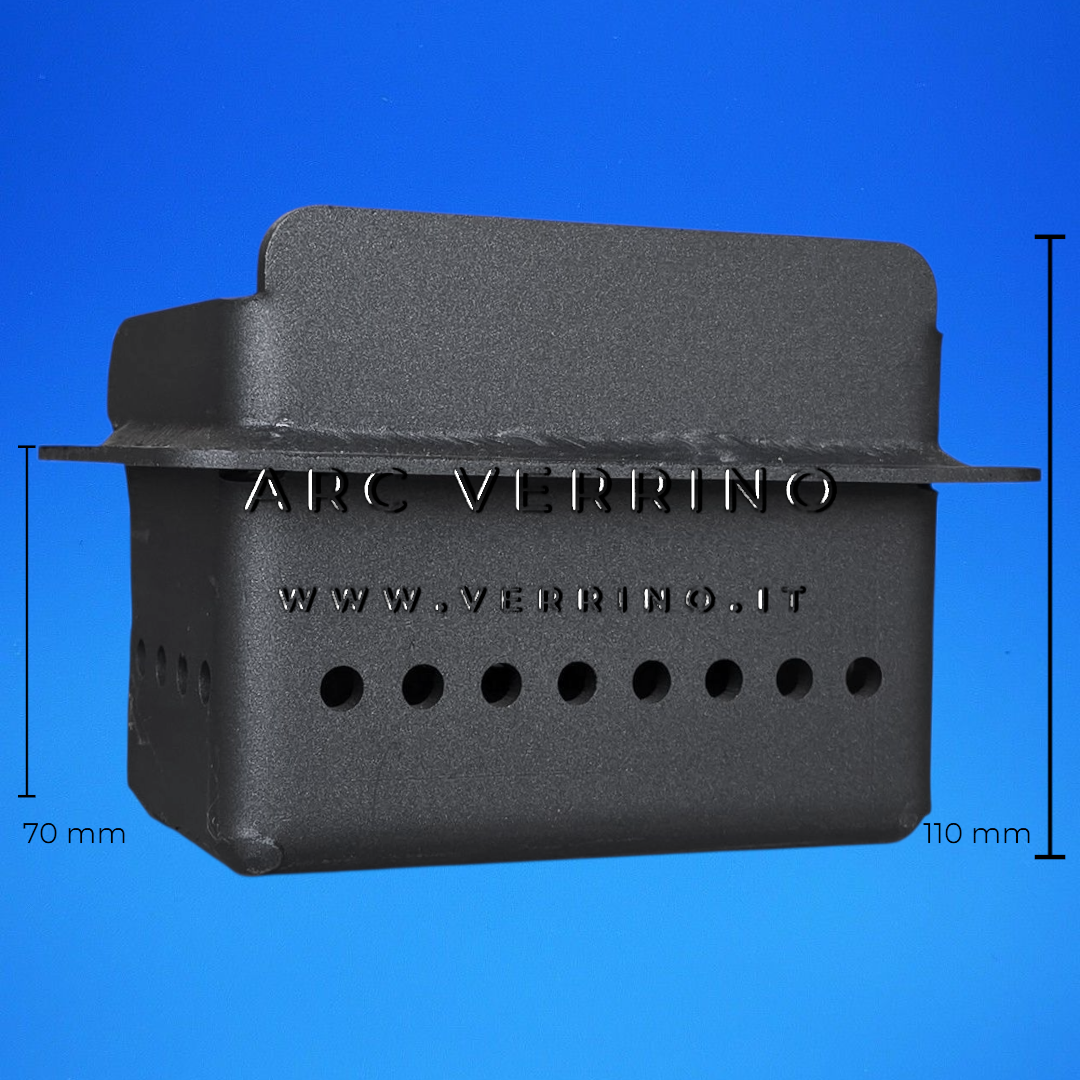 Braciere in acciaio Ungaro LSFK-00003 | per stufa a pellet