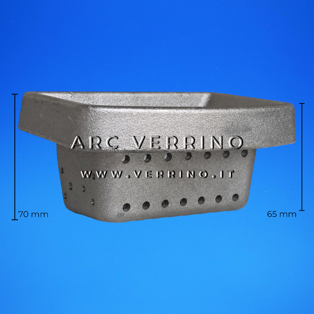 Braciere in ghisa Ravelli C10-12-001N | per stufa a pellet