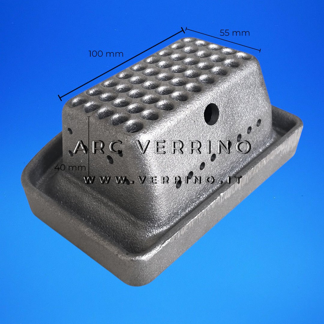 Braciere in ghisa Ravelli C10-12-001N | per stufa a pellet_2