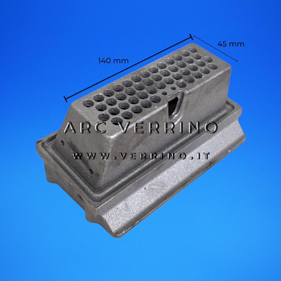 Braciere in ghisa Ungaro CP00384SA | senza anello - per stufa a pellet_2