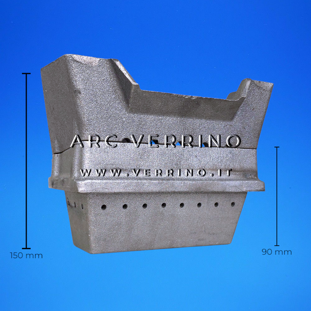 
                  
                    Braciere in ghisa Ungaro CP00384 | con anello - per stufa a pellet
                  
                