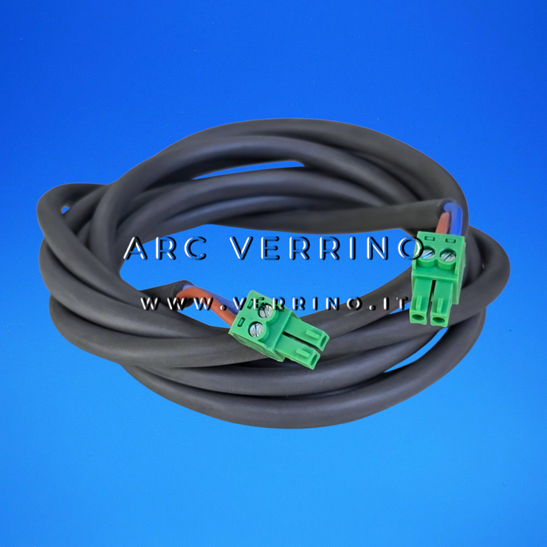 Cavo originale Ravelli 55476 per display RDS - 1,8 metri | con 2 connettori MRT8/2 - ARC VERRINO ROMA pezzi di ricambio per stufa e caldaie a pellet
