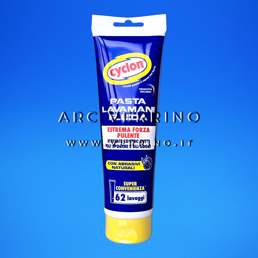 Crema lavamani Cyclon PASTA FLUIDA con microgranuli | Tubetto 250 ml