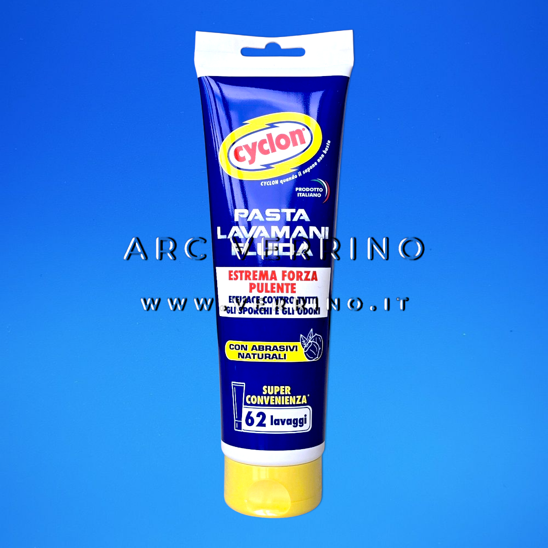 Crema lavamani Cyclon PASTA FLUIDA con microgranuli | Tubetto 250 ml