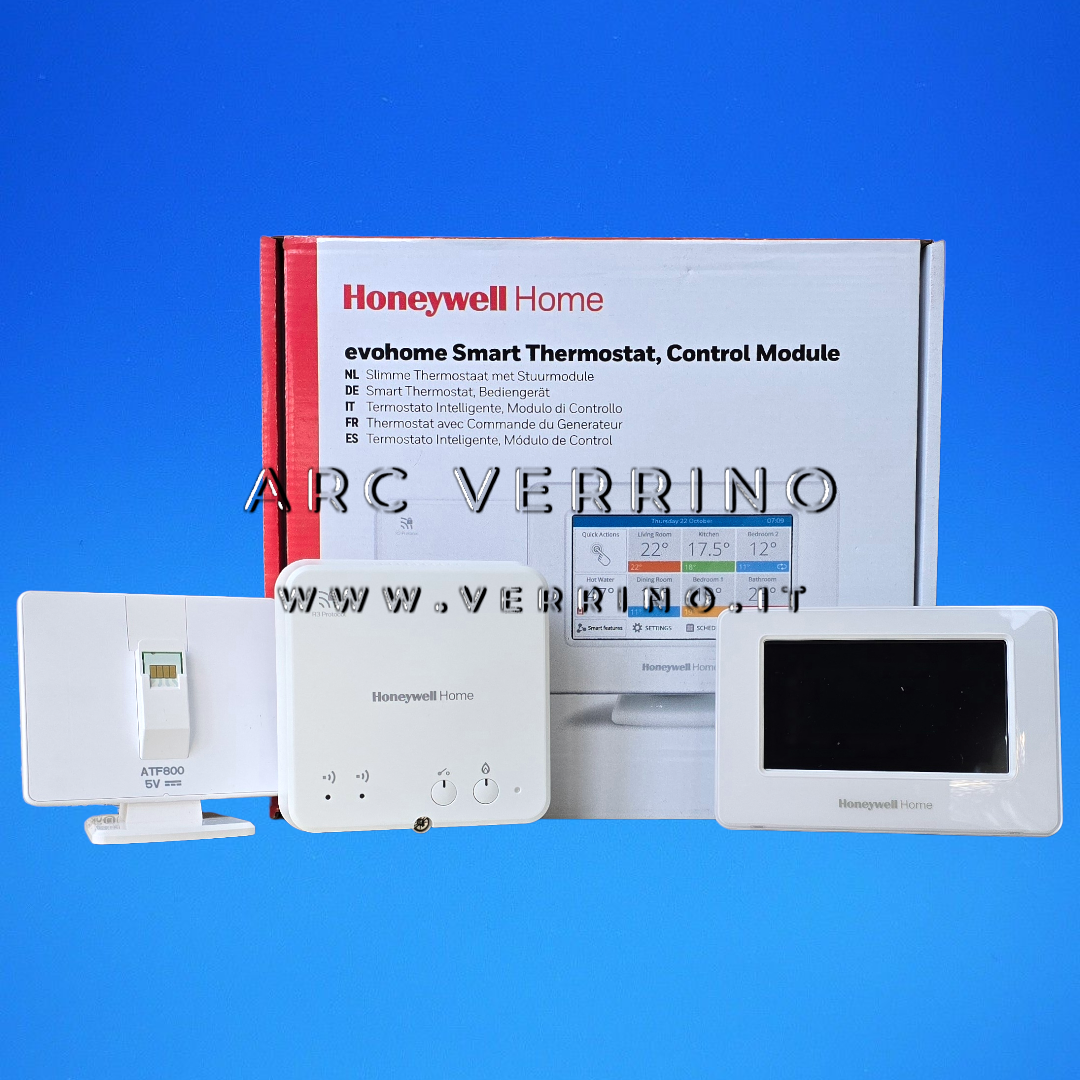 Cronotermostato intelligente Honeywell Home Evohome Smart | ATP931GM4118 – versione Wi-Fi multizona (protocollo R3)