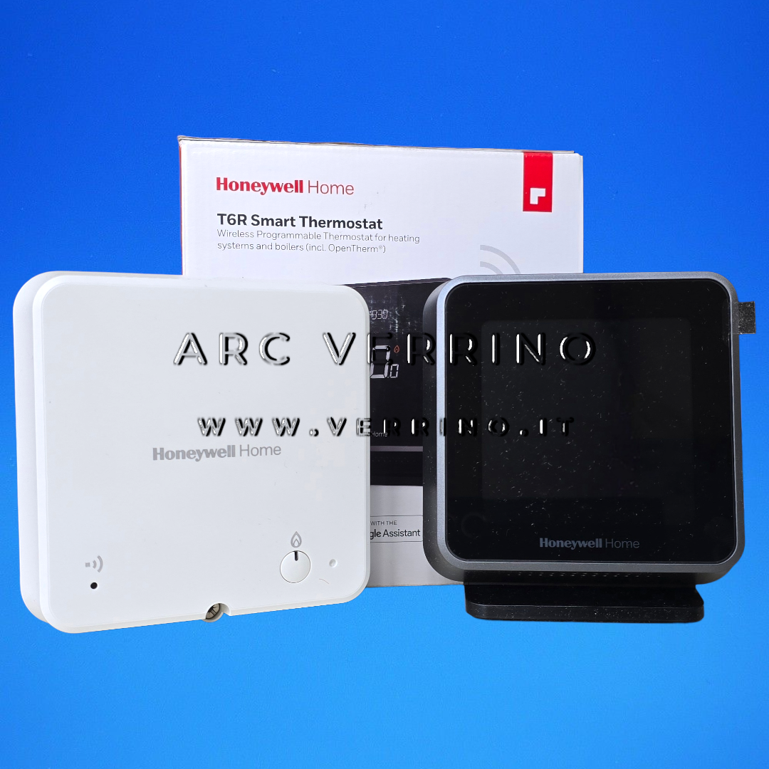 Cronotermostato intelligente Honeywell Home LYRIC T6R con ricevitore | Y6H910RW4013 - versione Wi-Fi e Wireless
