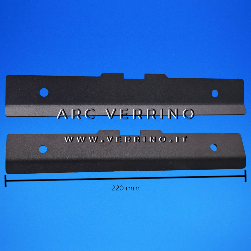 Deflettore aria verniciato Ravelli 070-10-027N-BLK | per stufa a pellet