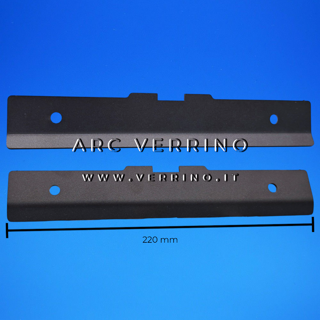 Deflettore aria verniciato Ravelli 070-10-027N-BLK | per stufa a pellet
