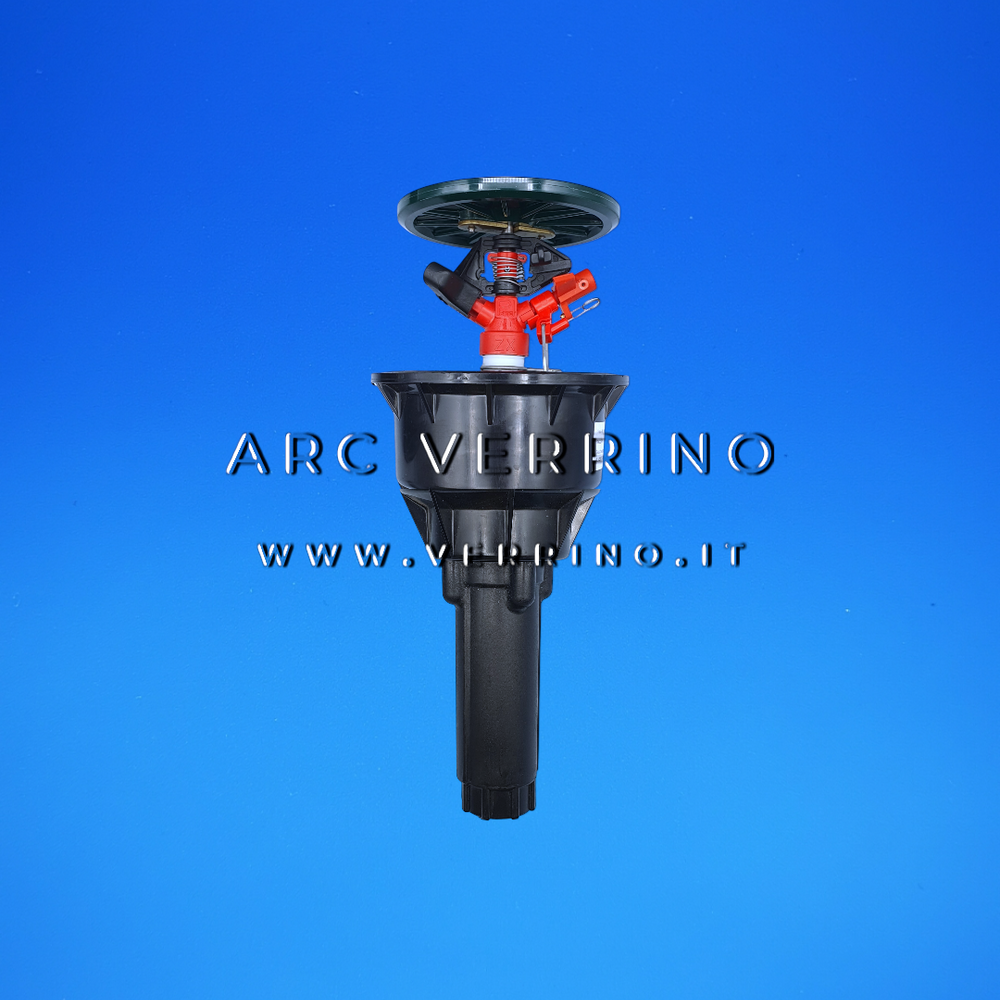 Irrigatore POP UP LVZX dinamico a martello a percussione - angolo di rotazione 30°/360° - 3/4 F | installazione a scomparsa