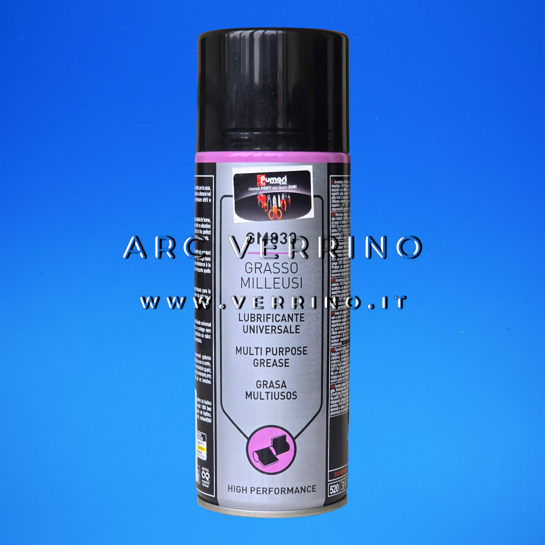 Lubrificante universale Fumasi GRASSO MILLEUSI | Spray GM830 - Bomboletta 400 ml