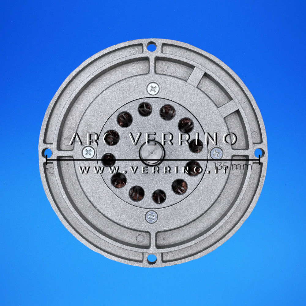 Motore Simel CD 41/2075-32 con condensatore e attacco ausiliare posteriore (senza cavo) - 50/60 Hz | Simel_2