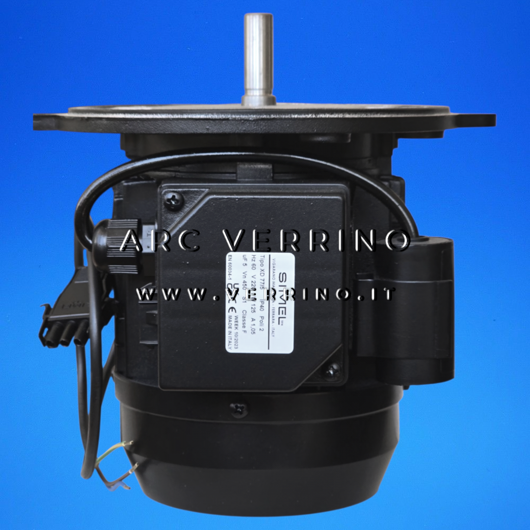 Motore Simel XD 77/5 monofase - 60 Hz | Simel 1110212461283 - Ricambio originale ARc VERRINO ROMA