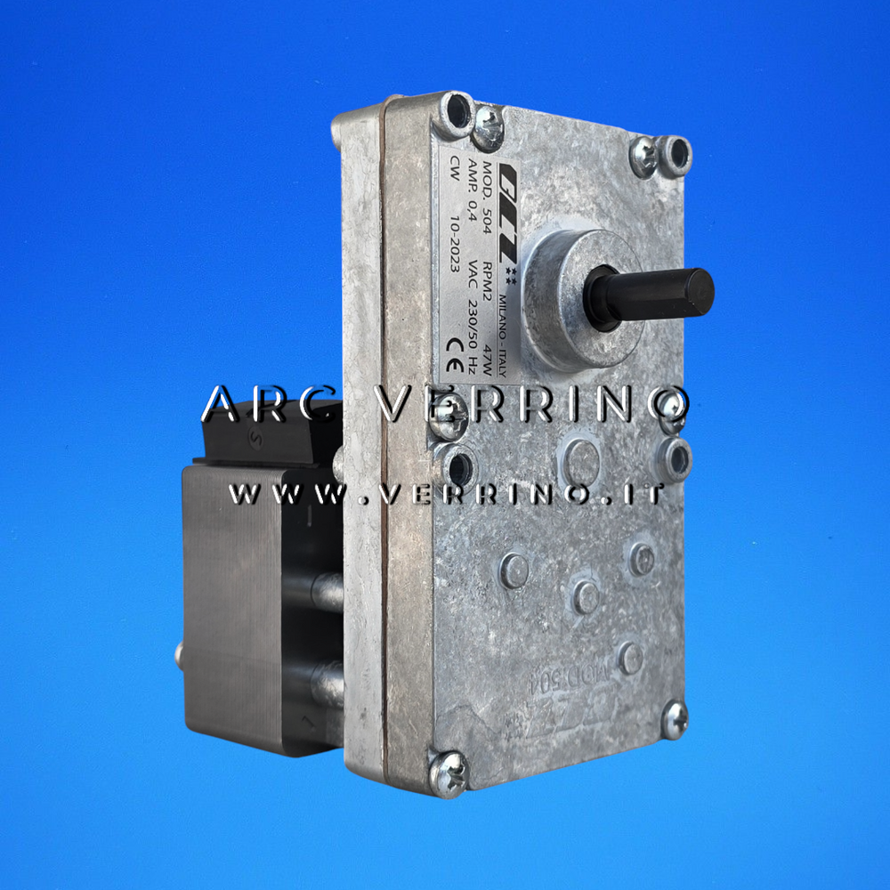 Motoriduttore BCZ 504 | 2 rpm - albero 8,5 mm