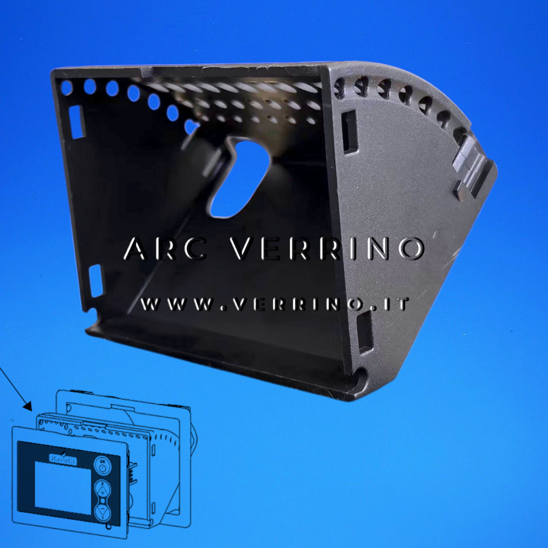 Porta display Ravelli 55305 basculante | Ricambio originale per pannello comandi Ravelli 55265-M - Arc Verrino riambi pellet roma