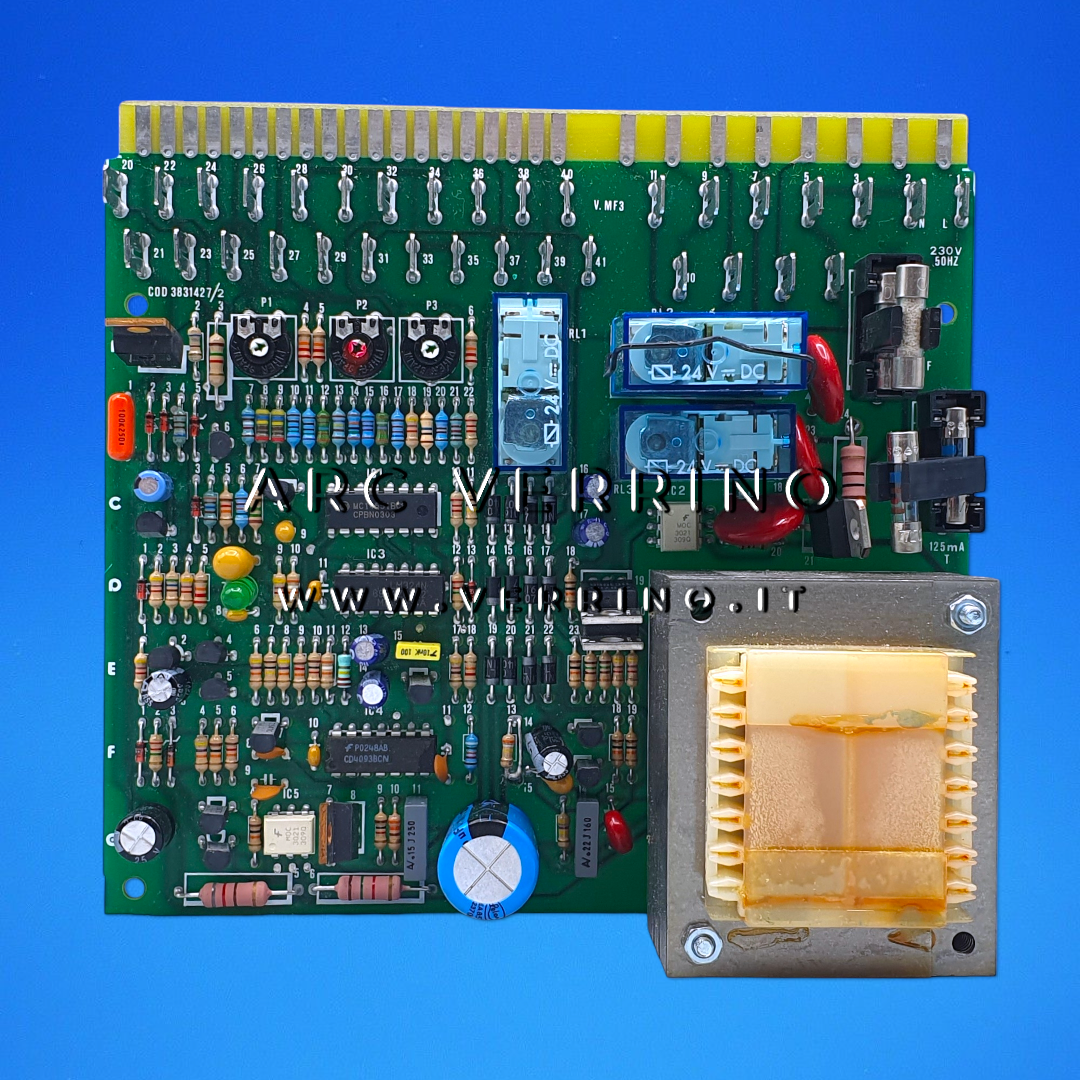 Scheda di controllo  elettronica originale Ferroli 39800070 | VMF3 STAC (ex VF02) - ARC VERRINO ROMA Centralina elettronica di controllo, accensione e modulazione per caldaie a gas ricambi