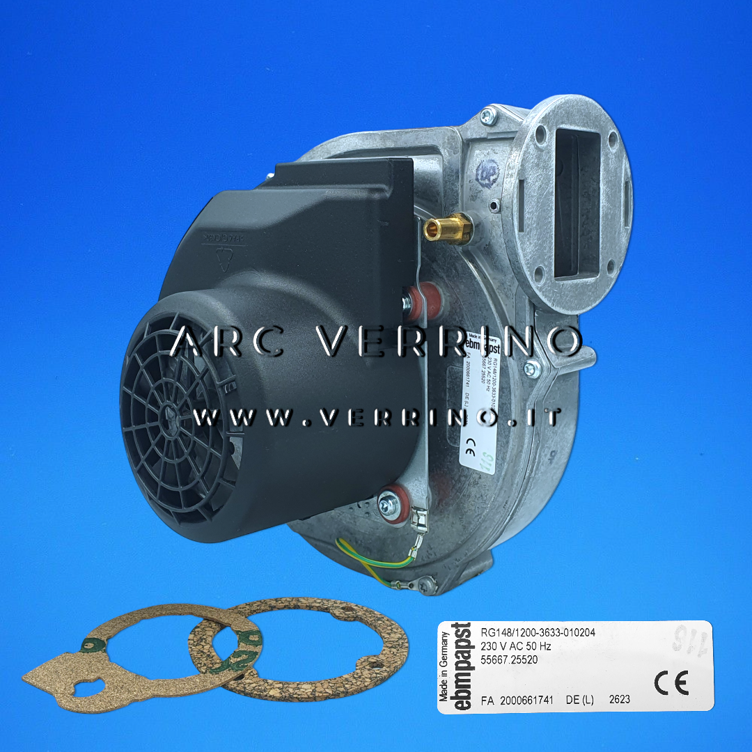  Ventilatore fumi - EBM RG148/1200-3633-010204 | Ariston 64280528