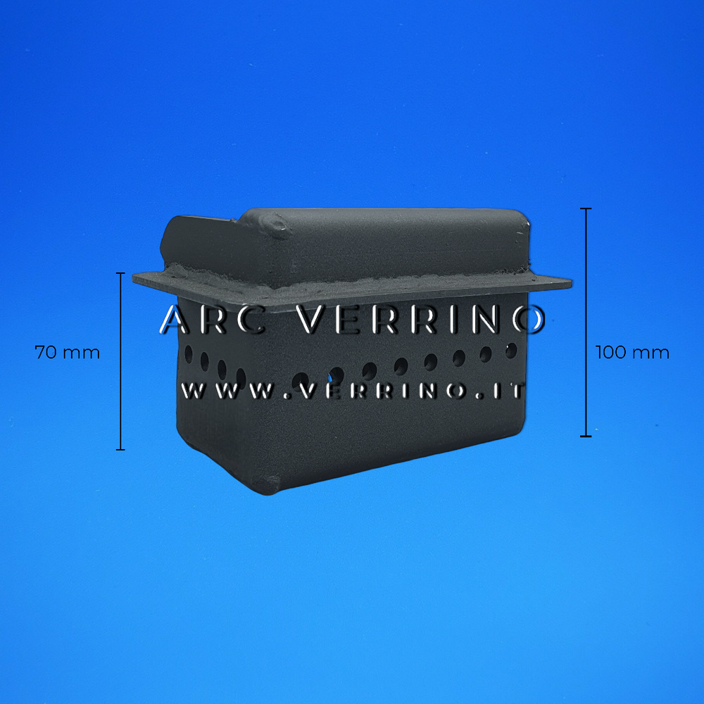Braciere in acciaio Ungaro CP01348 | per stufa a pellet