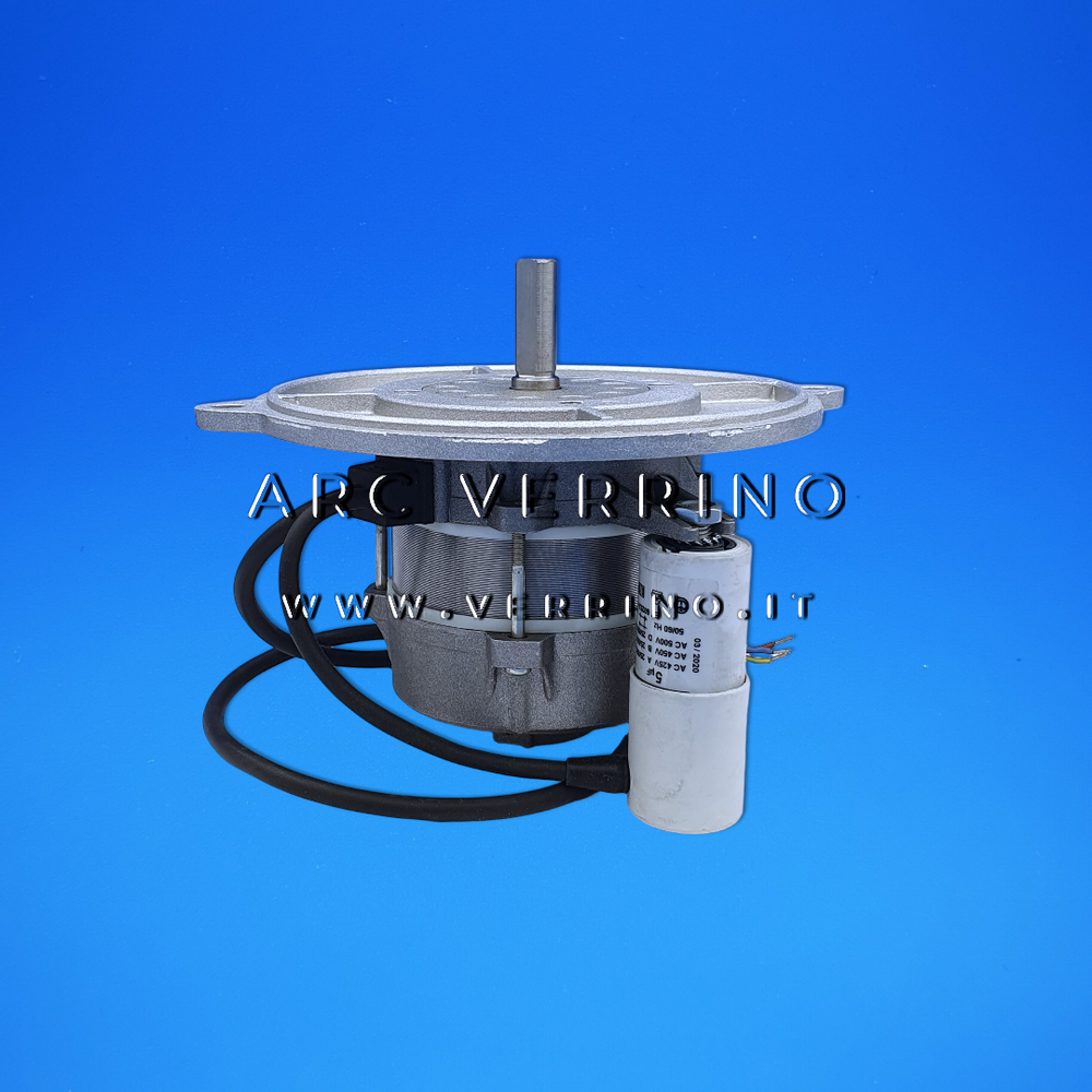 Motore Simel CD 77/2076-32 (ex ZD 77/2076-32 versione 60 Hz) con condensatore e attacco ausiliare posteriore (con cavo fisso) - 60 Hz | Simel 1610218461283