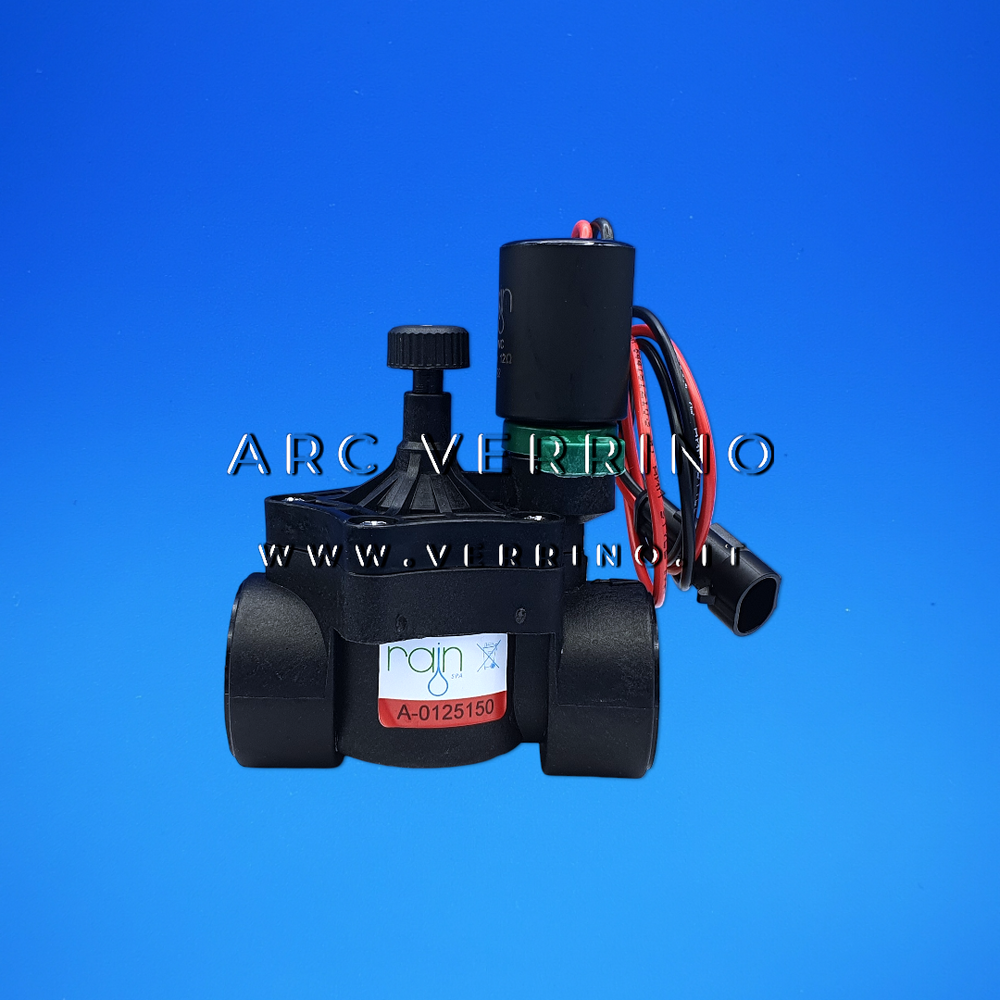 Elettrovalvola per irrigazione - RN 150 FC (connettore AMP) - 9 Vdc - 1'' F | Rain 164.4500911