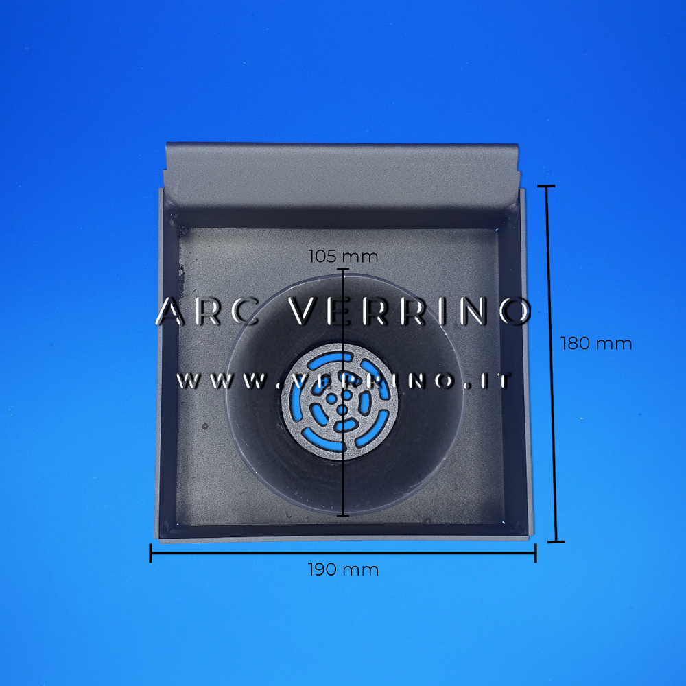 Braciere in ghisa completo con griglia | Cadel 4D14014603061