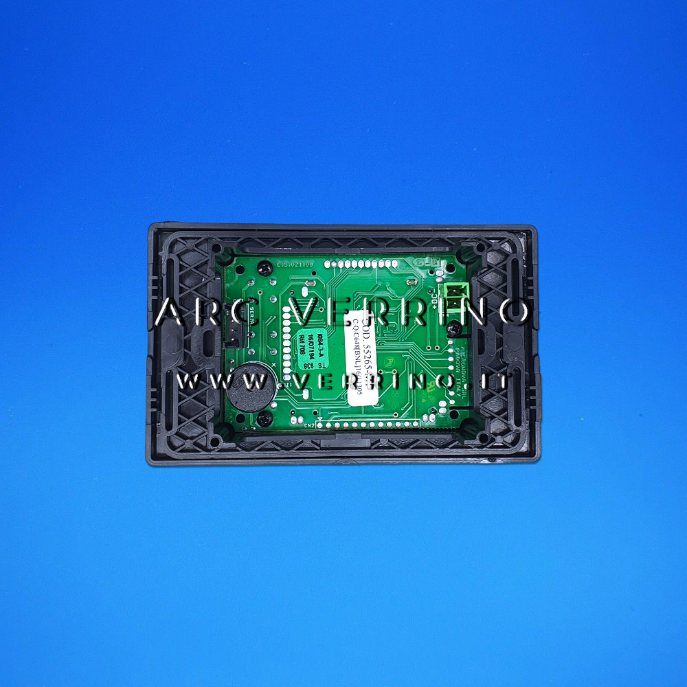 Display 3 tasti - Pannello comandi Micronova IO84_3_A RDS orizzontale - modello 55265-M1 | Ravelli 071-55-003A