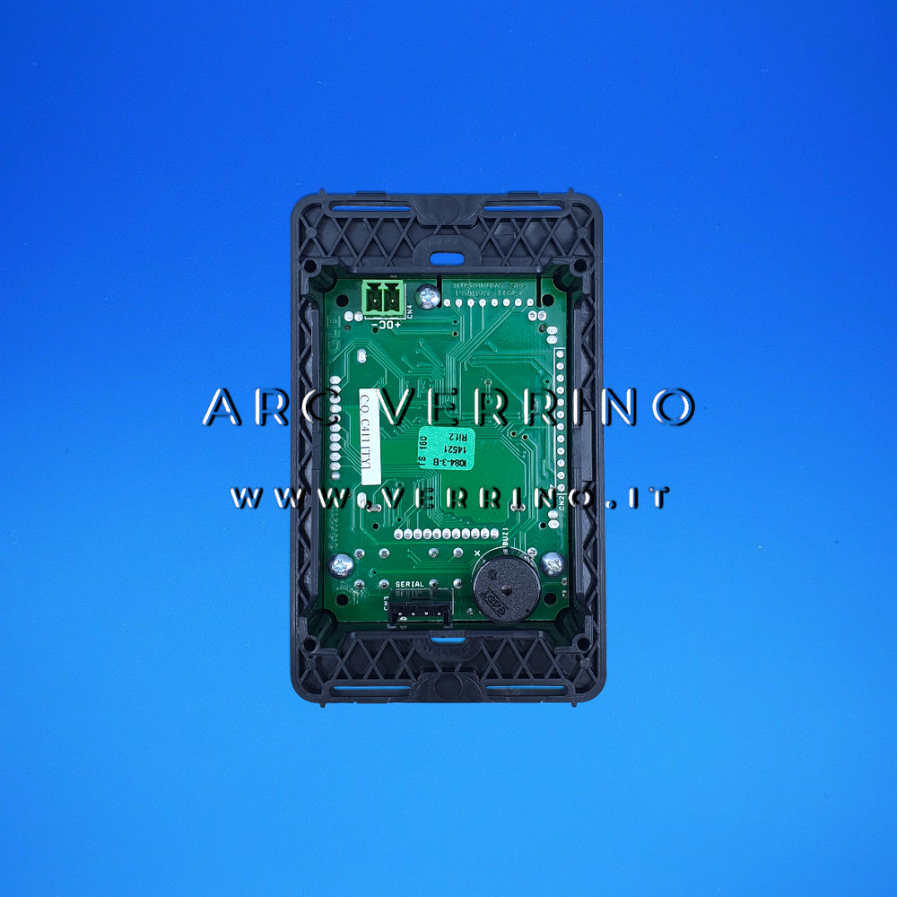 Display 3 tasti LCD - Pannello comandi Micronova IO84_3_B RDS verticale | Ravelli 55256-KIT