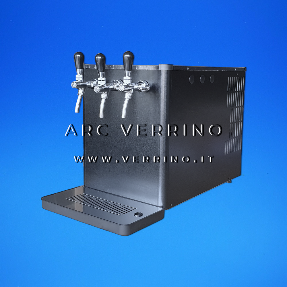Refrigeratore / Gasatore con rubinetti ed accessori 60 Litri/h - 3 Vie | Sopra banco_2